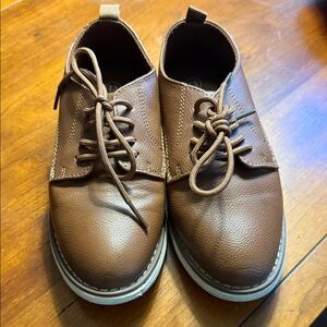 Cat & Jack Brown Lace-Up Shoes